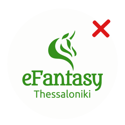 Unapproved logo use example