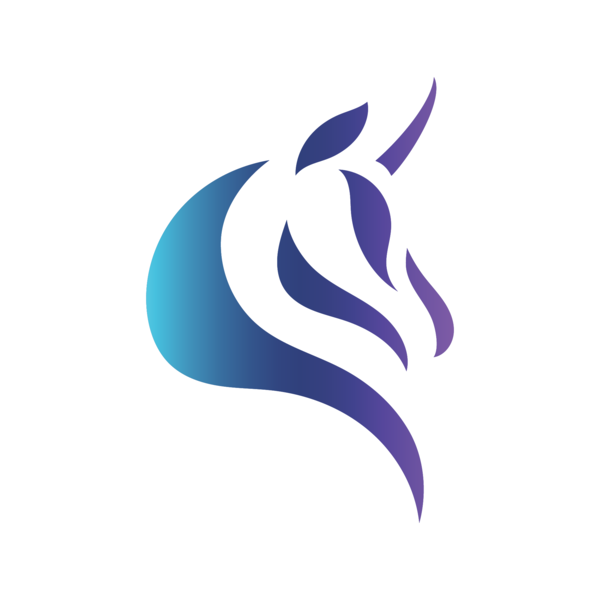 White gradient eFantasy symbol